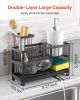 Kitchen Sink Caddy Organizer Sponge Holder for Kitchen Essentials Storage